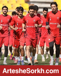 شروع تمرین پرسپولیس با 4 غایب